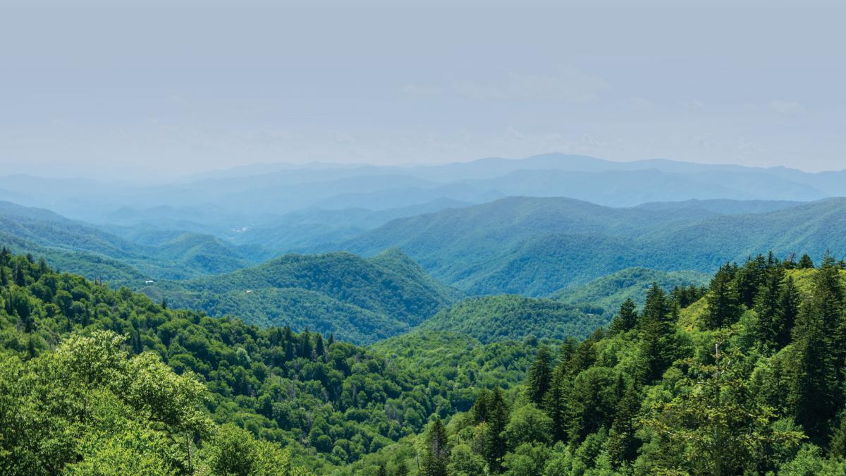 East Tennessee mountains 