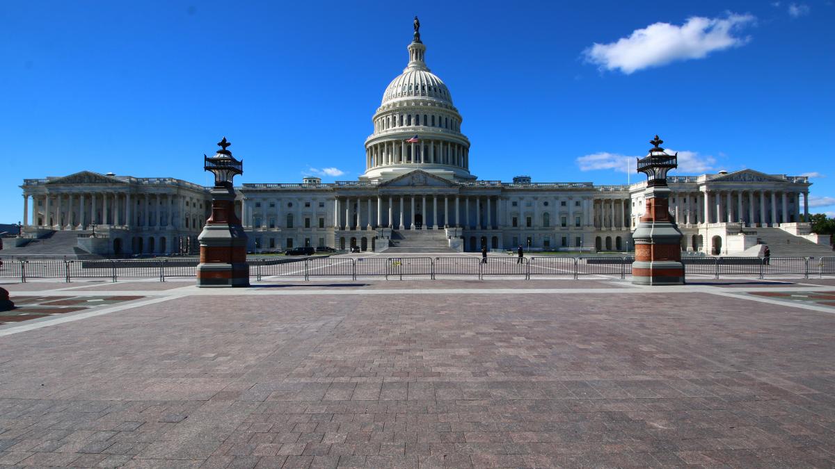 Front view of the Capitol