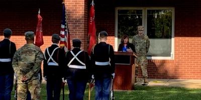 702nd Engineering ceremony